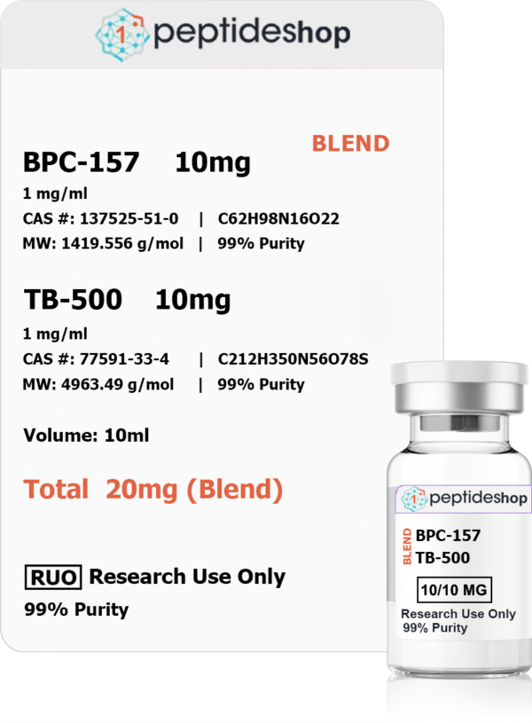 BPC-157, TB-500 (20mg) (Blend)